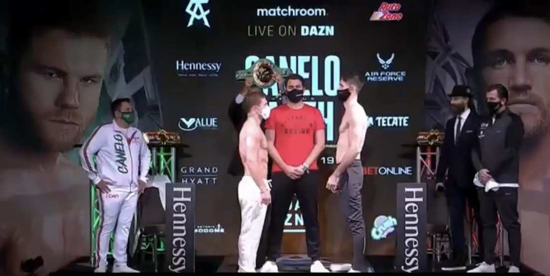 CANELO I CALLUM SMITH JUŻ ZWAŻENI!