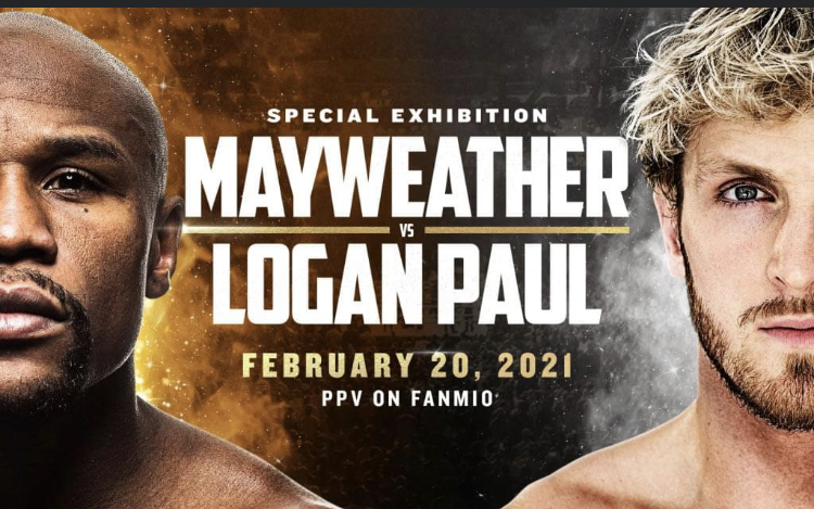 FLOYD MAYWEATHER JR VS LOGAN PAUL 20 LUTEGO.
