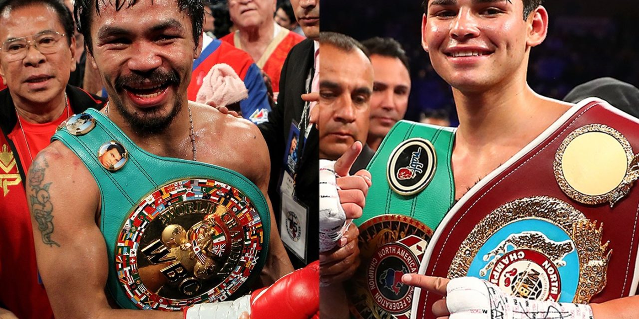 EDDY REYNOSO: NIE CHCIAŁBYM WALKI RYANA GARCII Z MANNY’M PACQUIAO.