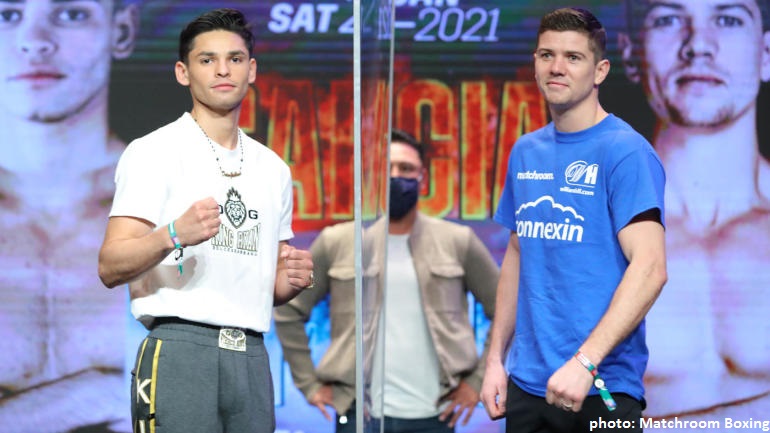 LUKE CAMPBELL I RYAN GARCIA JUŻ ZWAŻENI! (WYPOWIEDZI Z KONFERENCJI).