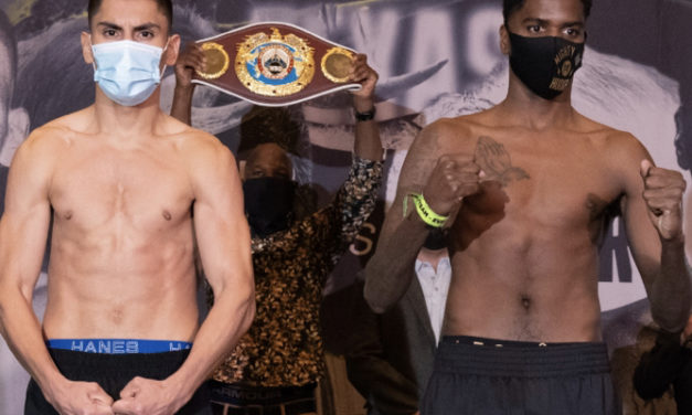 VERGIL ORTIZ I MAURICE HOOKER JUŻ PO WAŻENIU. W SOBOTĘ WALKA O PAS WBO!