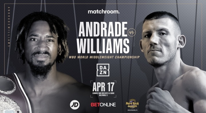 OFICJALNIE: DEMETRIUS ANDRADE VS LIAM WILLIAMS W KWIETNIU.