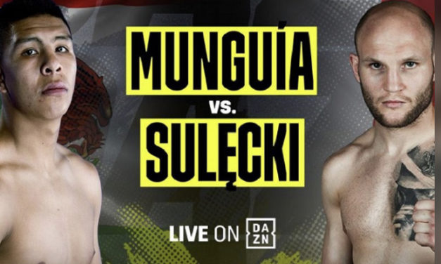 MACIEJ SULĘCKI VS JAIME MUNGUIA 19 CZERWCA W TEKSASIE!