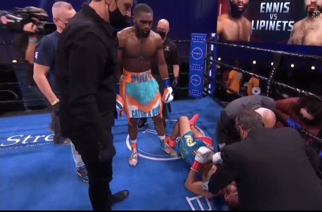 JARON ENNIS NOKAUTUJE BYŁEGO MISTRZA ŚWIATA!