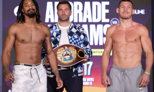 ZAPOWIEDŹ GALI ANDRADE VS WILLIAMS + WYPOWIEDZI Z KONFERENCJI I WYNIKI WAŻENIA!
