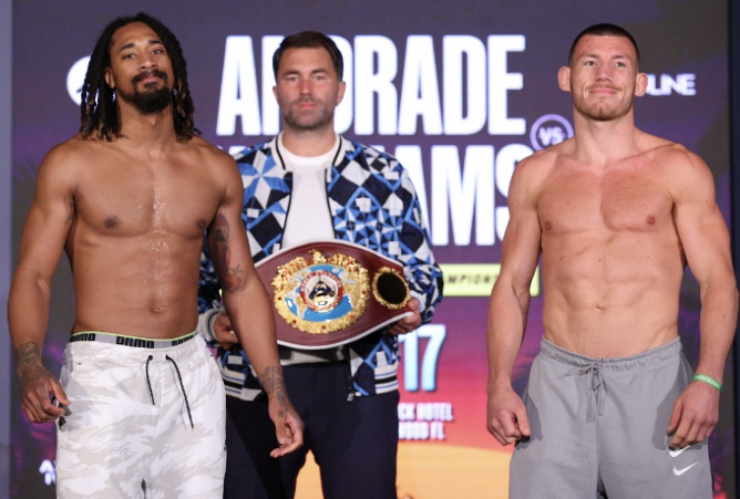 ZAPOWIEDŹ GALI ANDRADE VS WILLIAMS + WYPOWIEDZI Z KONFERENCJI I WYNIKI WAŻENIA!