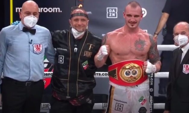 FABIO TURCHI MISTRZEM EUROPY KATEGORII JUNIOR CIĘŻKIEJ!
