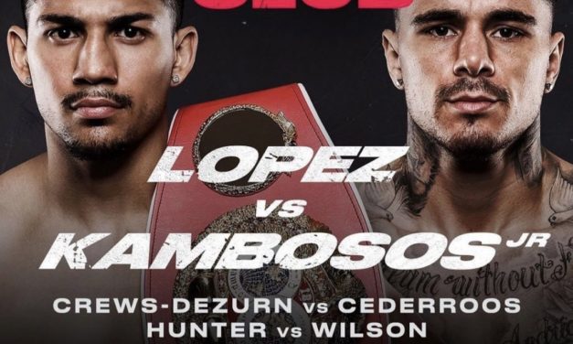 WALKA TEOFIMO LOPEZA Z GEORGE’M KAMBOSOSEM 19 CZERWCA