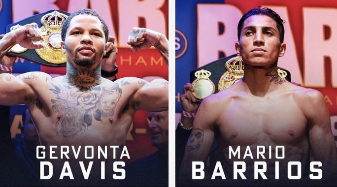 GERVONTA DAVIS I MARIO BARRIOS JUŻ ZWAŻENI!