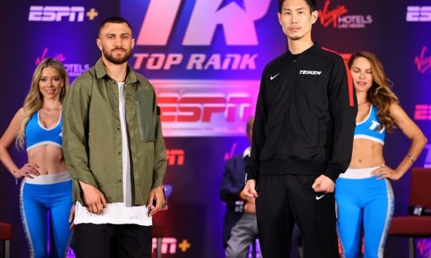 VASILIY LOMACHENKO I MASAYOSHI NAKATANI NA KONFERENCJI PRASOWEJ (WYPOWIEDZI)