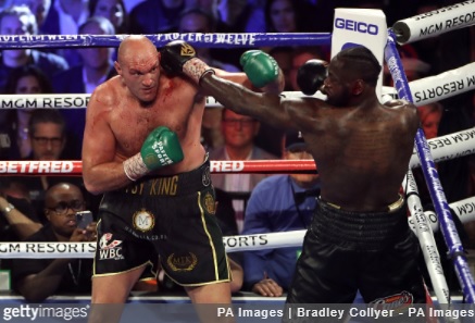 WALKA TYSON FURY VS DEONTAY WILDER III WSTĘPNIE PLANOWANA NA PAŹDZIERNIK