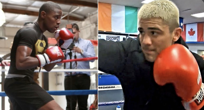 JAVIER FORTUNA I JOSEPH DIAZ PRZED PIĄTKOWĄ GALĄ W LOS ANGELES