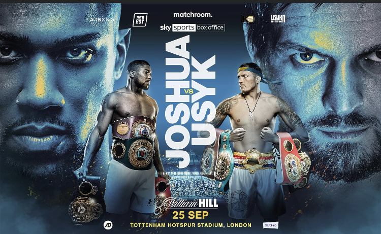 OFICJALNIE: ANTHONY JOSHUA VS OLEKSANDR USYK WE WRZEŚNIU!
