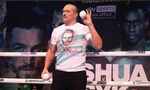 USYK: WALKA Z JOSHUĄ TO NAJWIĘKSZA WALKA W MOJEJ KARIERZE