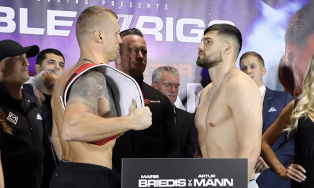 MAIRIS BRIEDIS I ARTUR MANN JUŻ PO WAŻENIU