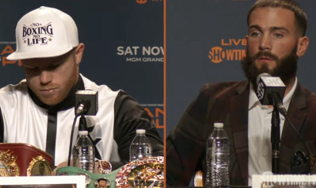 CANELO ALVAREZ I CALEB PLANT NA KONFERENCJI PRASOWEJ (WYPOWIEDZI)