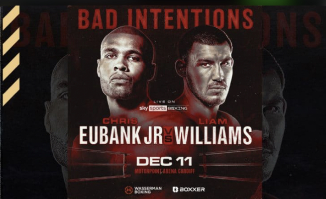 OFICJALNIE: CHRIS EUBANK JR VS LIAM WILLIAMS W GRUDNIU!