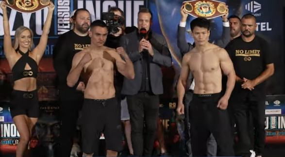 TIM TSZYU I TAKESHI INOUE W LIMICIE PRZED JUTRZEJSZĄ WALKĄ!