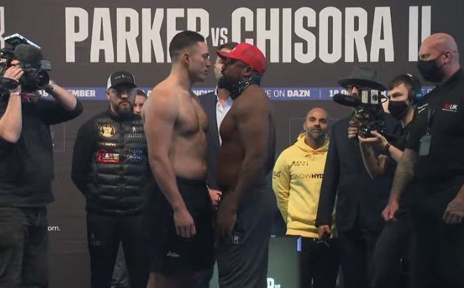 PARKER I CHISORA JUŻ PO WAŻENIU!