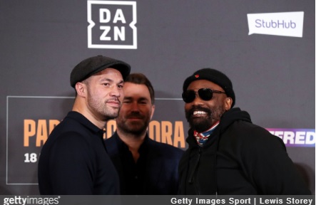 JOSEPH PARKER PRZED SOBOTNIĄ WALKĄ: CHCĘ NAJLEPSZEGO DERECKA CHISORĘ!