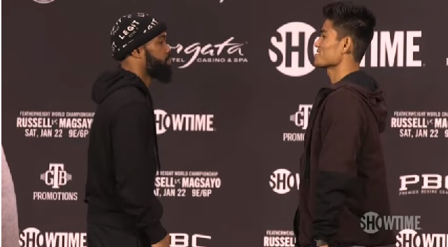 GARY RUSSELL JR I MARK MAGSAYO NA KONFERENCJI PRZED SOBOTNIĄ WALKĄ O MISTRZOSTWO ŚWIATA