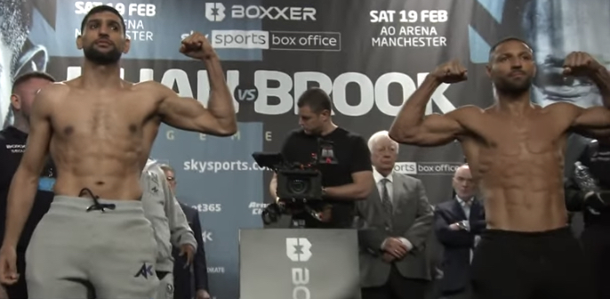 KHAN I BROOK W LIMICIE PRZED SOBOTNIĄ WALKĄ W MANCHESTERZE!