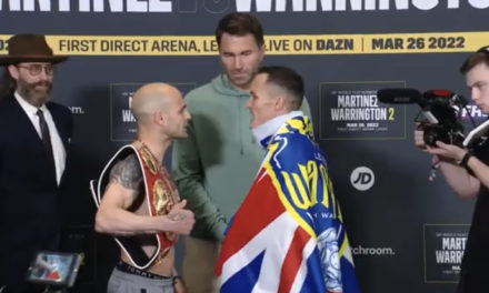 KIKO MARTINEZ I JOSH WARRINGTON JUŻ ZWAŻENI!  