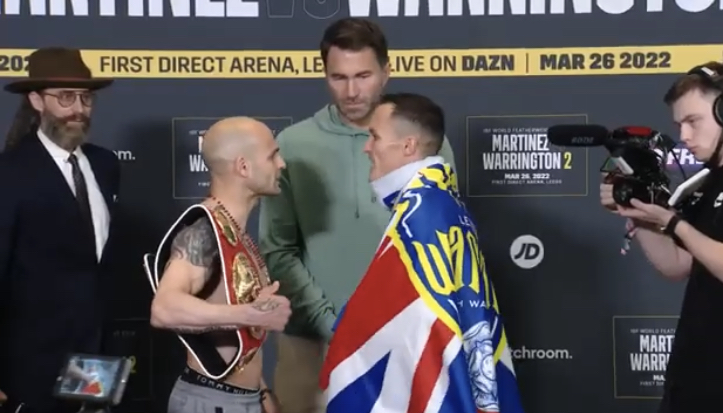 KIKO MARTINEZ I JOSH WARRINGTON JUŻ ZWAŻENI!  
