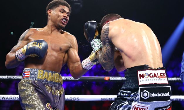 SHAKUR STEVENSON POKONUJE OSCARA VALDEZA W LAS VEGAS!