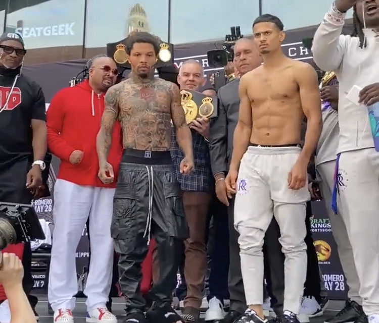 GERVONTA DAVIS I ROLANDO ROMERO JUŻ ZWAŻENI!