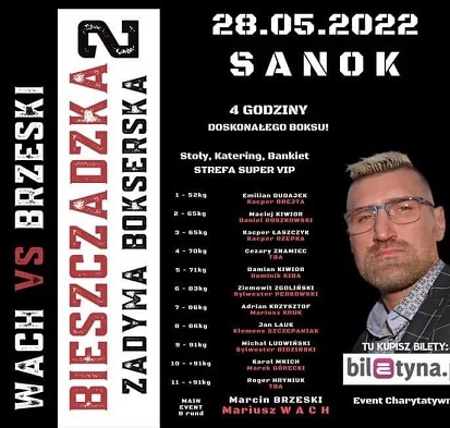 BIESZCZADZKA ZADYMA BOKSERSKA NADCHODZI! MARIUSZ WACH W WALCE WIECZORU!