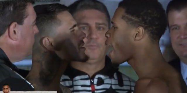 CHWILE GROZY KAMBOSOSA NA WAŻENIU PRZED WALKĄ Z HANEY’EM (ZAPOWIEDŹ + WYNIKI WAŻENIA)