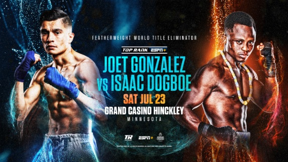 JOET GONZALEZ VS ISAAC DOGBOE W ELIMINATORZE DO PASA! POWRÓT CABRERY!