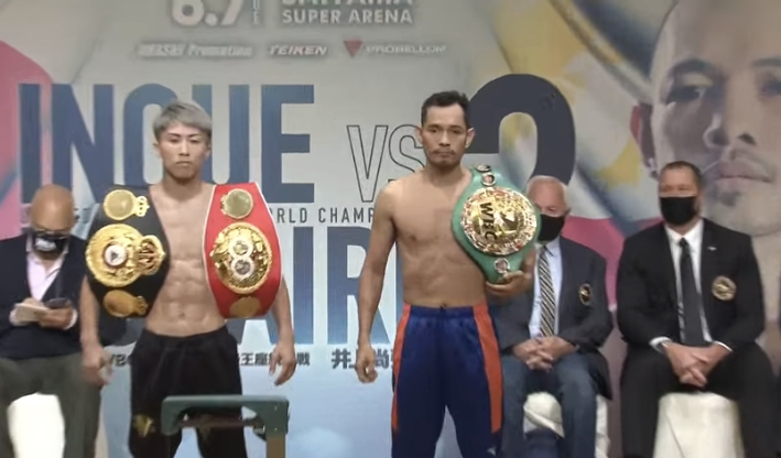 INOUE I DOINARE JUŻ ZWAŻENI! JUTRO WALKA O TRZY MISTRZOWSKIE PASY!