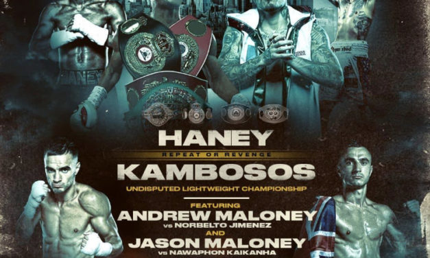 OFICJALNIE: ANDREW I JASON MOLONEY NA GALI HANEY VS KAMBOSOS!