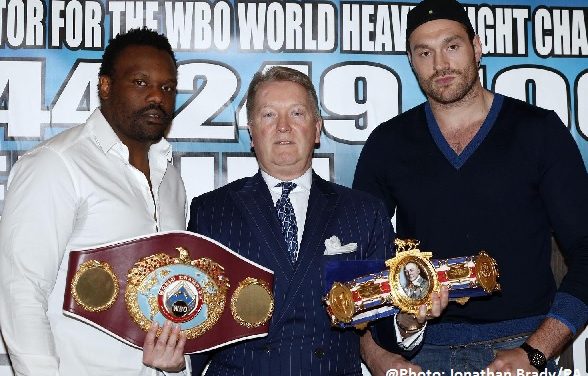 WALKA TYSON FURY VS DERECK CHISORA PLANOWANA NA POCZĄTEK GRUDNIA.