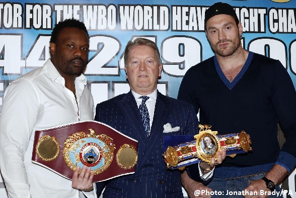 WALKA TYSON FURY VS DERECK CHISORA PLANOWANA NA POCZĄTEK GRUDNIA.