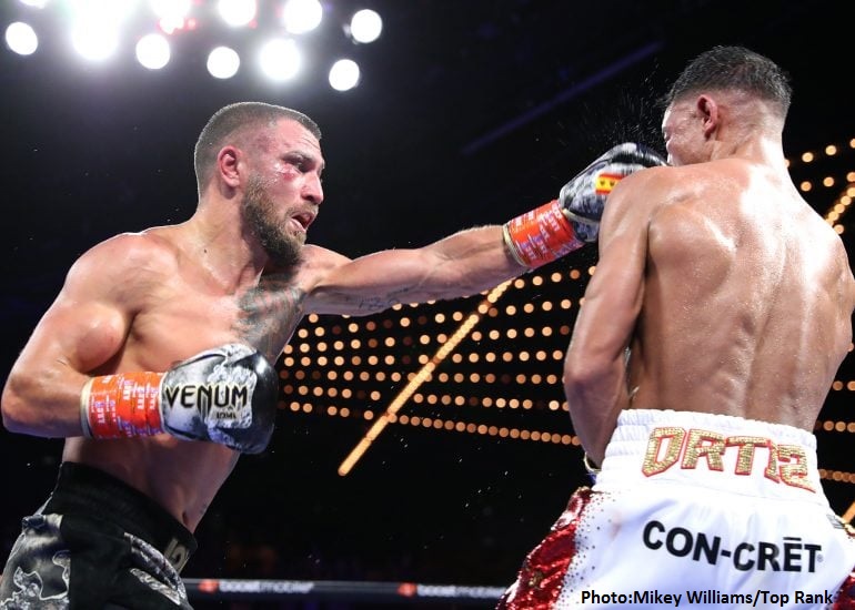 LOMACHENKO CHCE WALKI O WSZYSTKIE PASY. HANEY: VASYL W TEJ WALCE NIE ZACHWYCIŁ