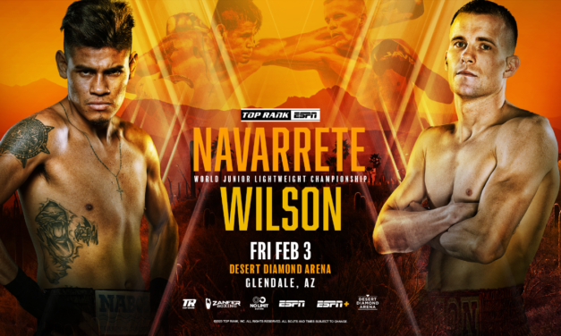 NAVARRETE VS WILSON W LUTYM O MISTRZOSTWO ŚWIATA! ŚWIETNA GALA W ARIZONIE