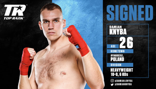BREAKING: DAMIAN KNYBA PODPISAŁ KONTRAKT Z TOP RANK! POWRÓT NIEBAWEM