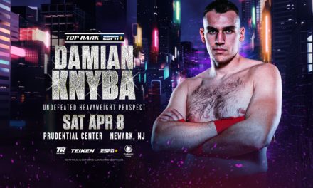 DAMIAN KNYBA POWRACA W KWIETNIU NA GALI W STANACH ZJEDNOCZONYCH!