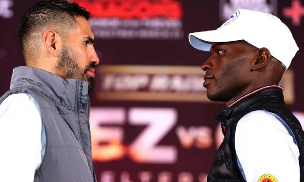 JOSE RAMIREZ I RICHARD COMMEY NA KONFERENCJI PRZED SOBOTNIĄ WALKĄ