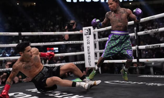 GERVONTA DAVIS I RYAN GARCIA PO SOBOTNIEJ GALI W LAS VEGAS