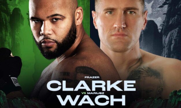 FRAZER CLARKE VS MARIUSZ WACH 16 CZERWCA NA GALI W LONDYNIE
