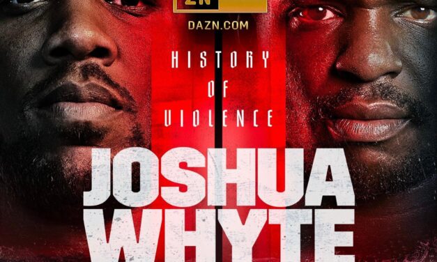 ANTHONY JOSHUA VS DILLIAN WHYTE 12 SIERPNIA W LONDYNIE!