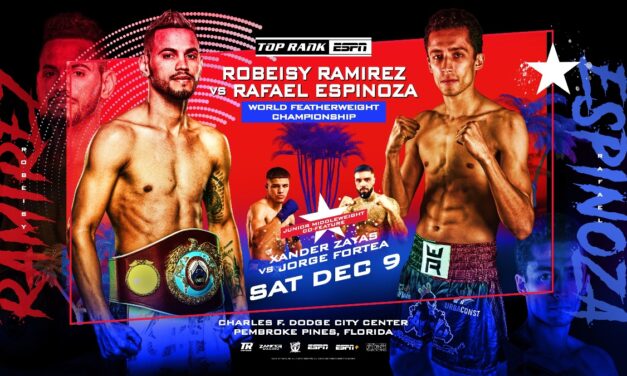 ROBEISY RAMIREZ, XANDER ZAYAS I DAMIAN KNYBA 9 GRUDNIA PODCZAS GALI NA FLORYDZIE!