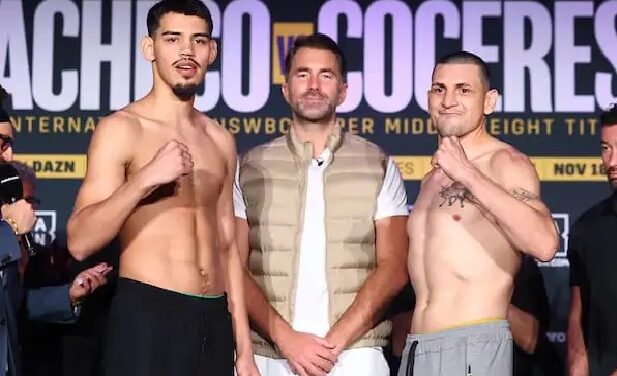 PACHECO VS. COCERES JUŻ ZA KILKA GODZIN! INFORMACJA O TRANSMISJI