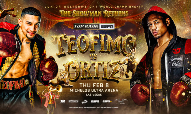 TEOFIMO LOPEZ VS. JAMAINE ORTIZ W LUTYM NA GALI W LAS VEGAS! POWRÓT DAVISA
