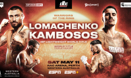 OFICJALNIE: KAMBOSOS VS. LOMACHENKO O WAKUJĄCY TYTUŁ MISTRZA ŚWIATA W MAJU! 