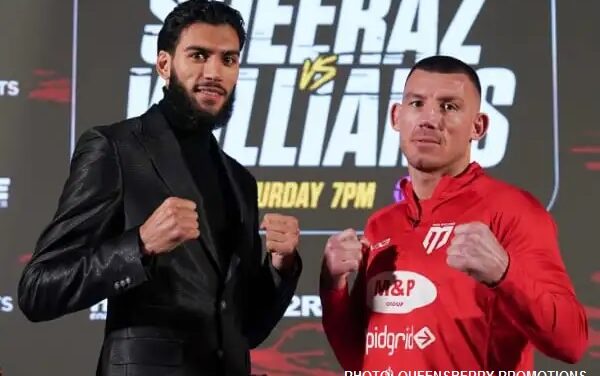 HAMZAH SHERAAZ VS. LIAM WILLIAMS – WYPOWIEDZI Z KONF. PRASOWEJ + INFO O TRANSMISJI